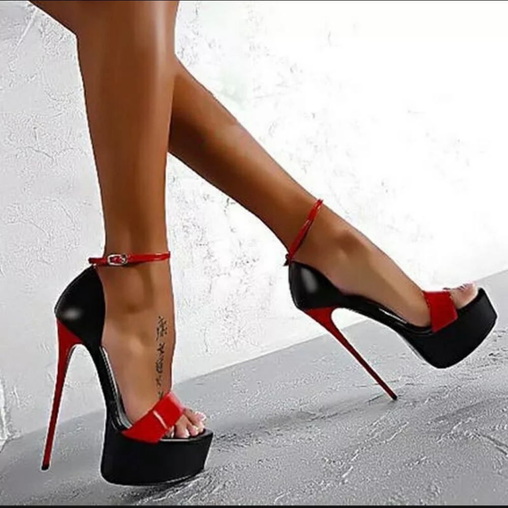 Super High Platform Pumps Sexy AF!! New without box size 39 (8)